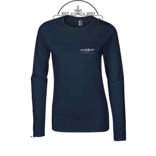 The 1:1 Diet - Ladies Long Sleeve T-Shirt