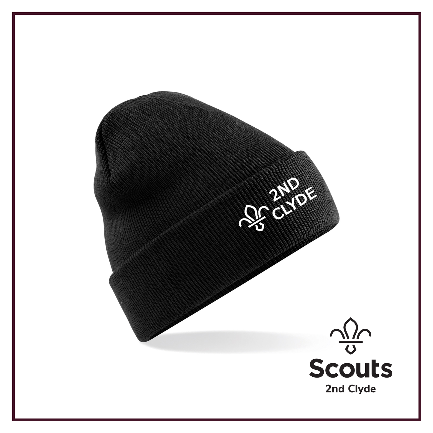 2nd Clyde Scouts - Embroidered Beanie