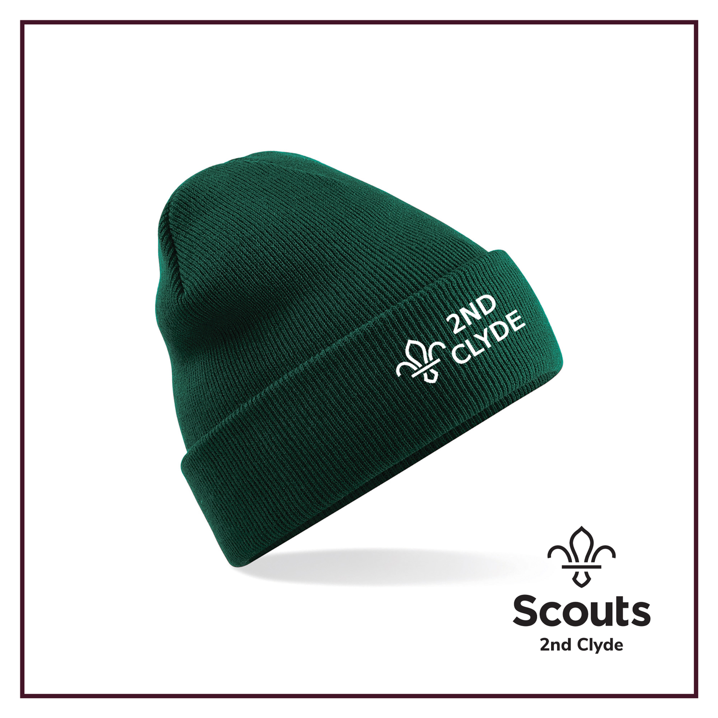 2nd Clyde Scouts - Embroidered Beanie