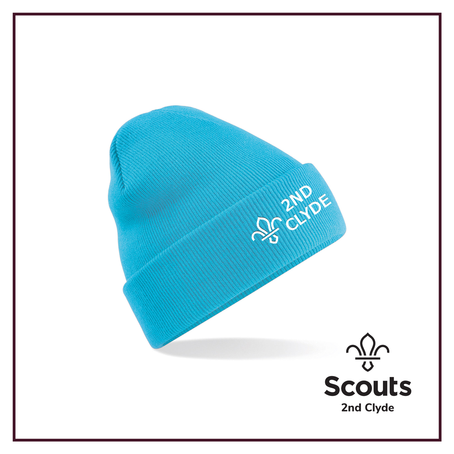 2nd Clyde Scouts - Embroidered Beanie