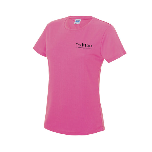 The 1:1 Diet - Ladies Breathable Gym T-Shirt