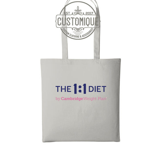 The 1:1 Diet - Shopper Bag