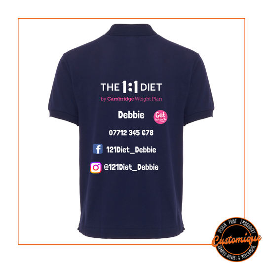 The 1:1 Diet - Men's Polo-Shirt