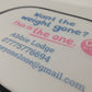 The 1:1 Diet - Car Sign Pack