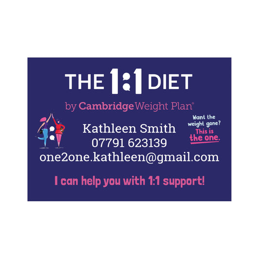 The 1:1 Diet - Correx Advertising Boards