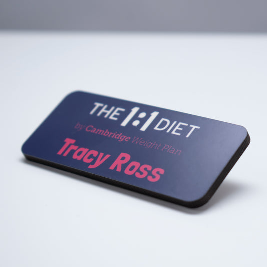 The 1:1 Diet - Name Badge