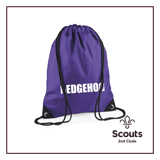 2nd Clyde Scouts - Purple Gym Bag