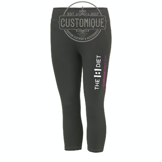 The 1:1 Diet - Girlie Cool Capri Leggings