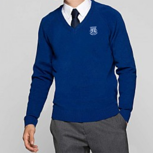 Gartcosh Primary School - Knitted V-Neck Sweater