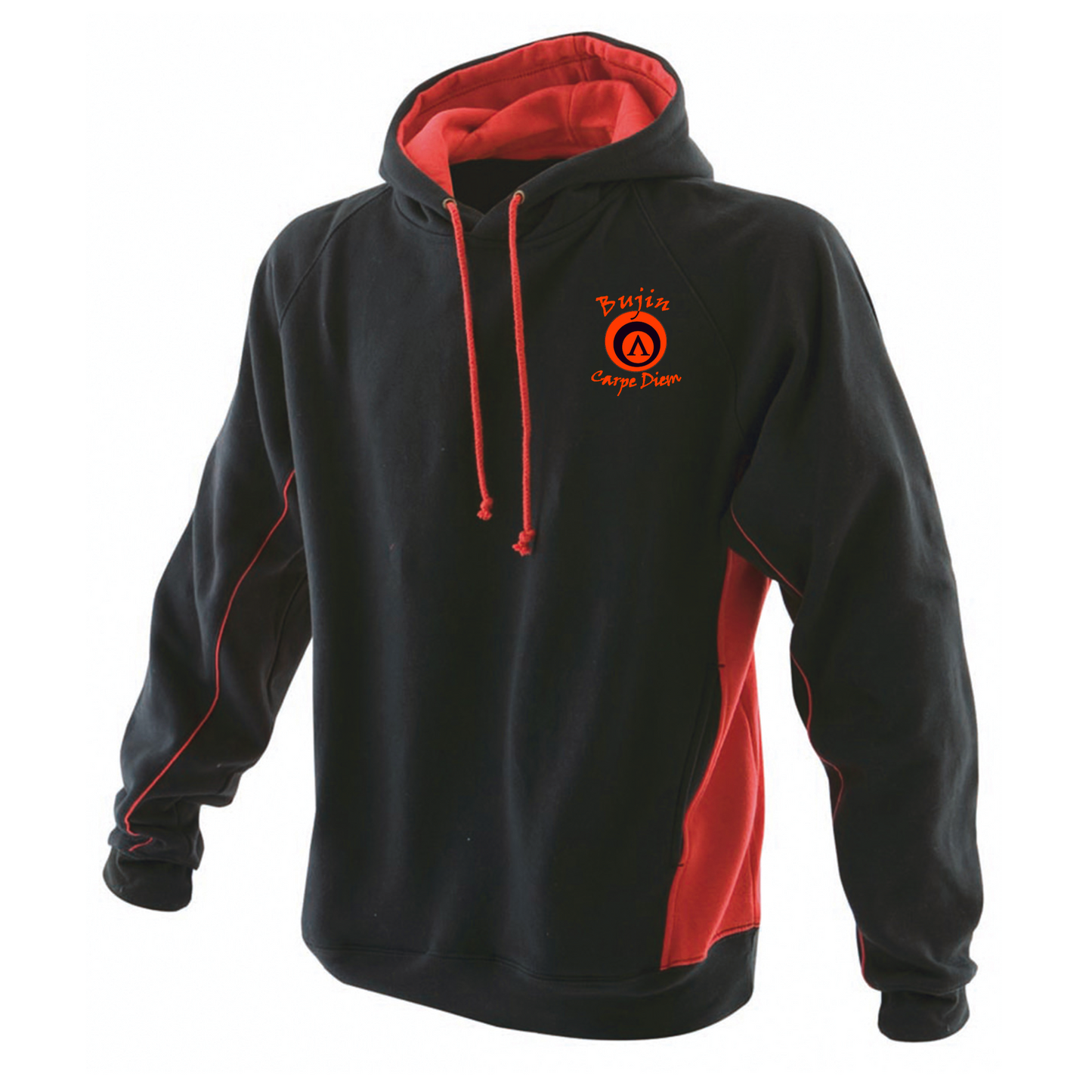 Bujin Karate Club - UNISEX Contrast Panel Hoodie